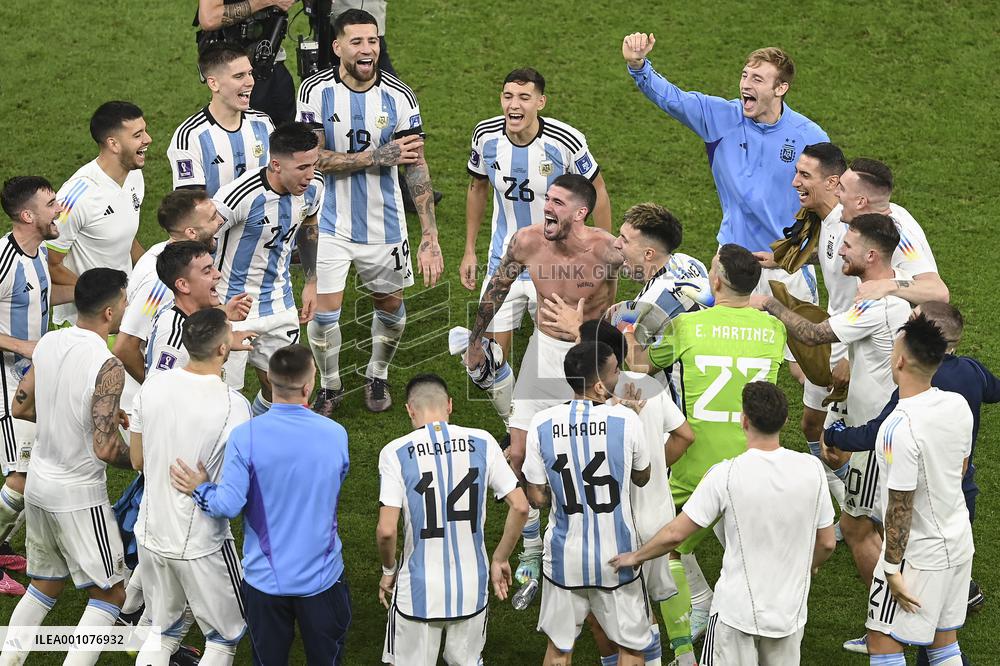 (SP)QATAR-LUSAIL-2022 WORLD CUP-SEMIFINAL-ARG VS CRO