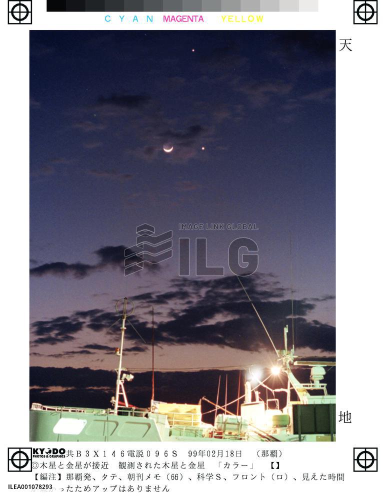 Venus, Jupiter successfully photographed