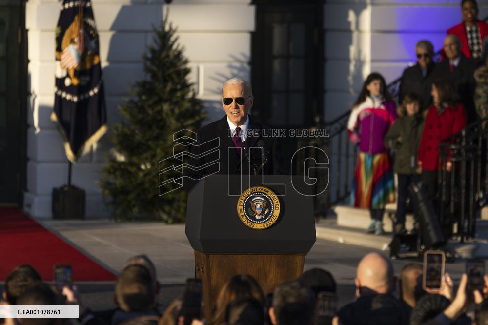 U.S.-WASHINGTON, D.C.-BIDEN-RESPECT FOR MARRIAGE ACT-SIGNING