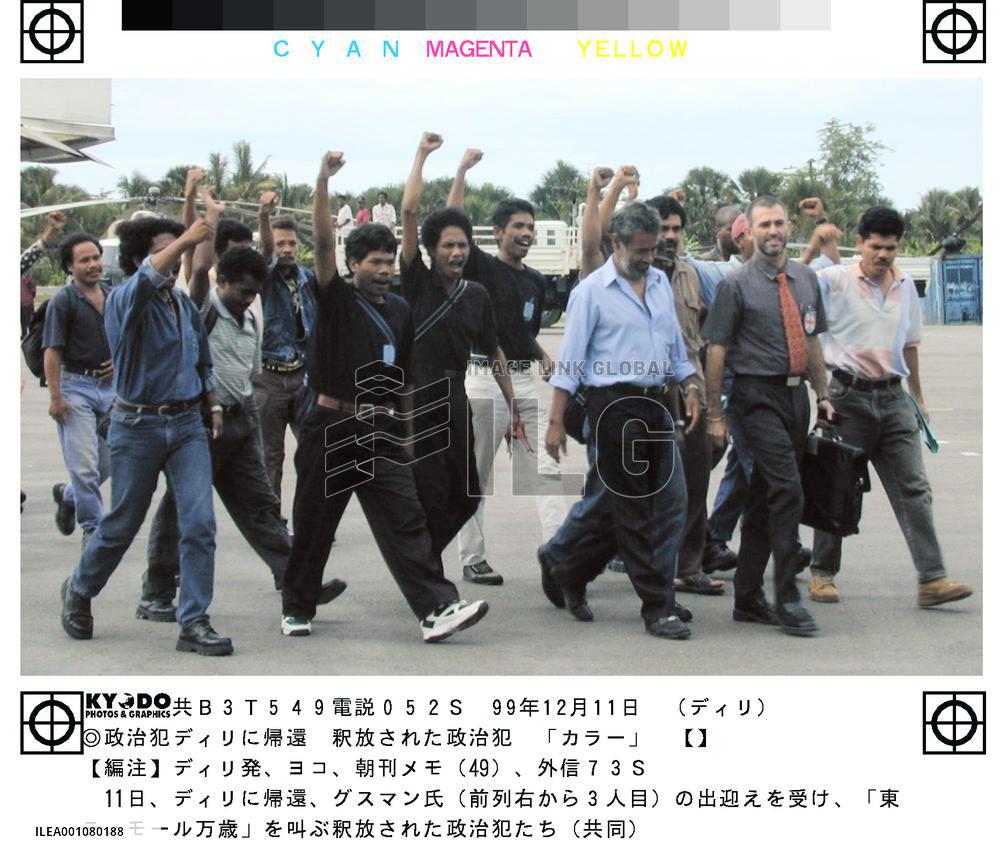 Political prisoners return to East Timor