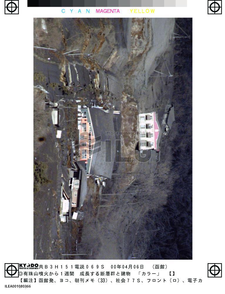 Tremors continue at Mt. Usu