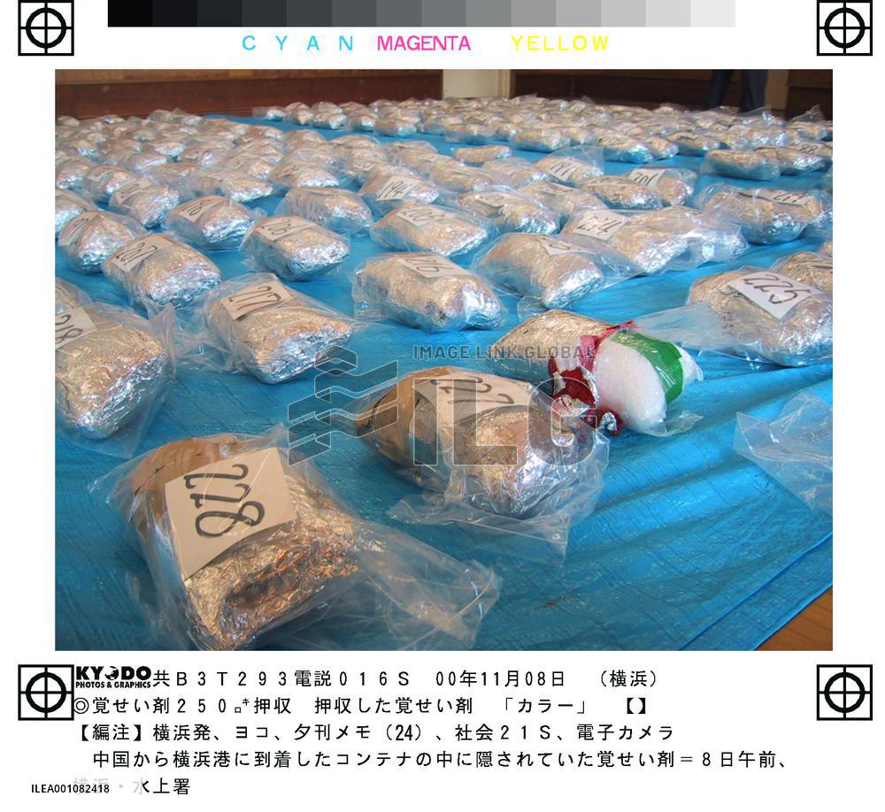 Chiba company executive nabbed for concealing amphetamines