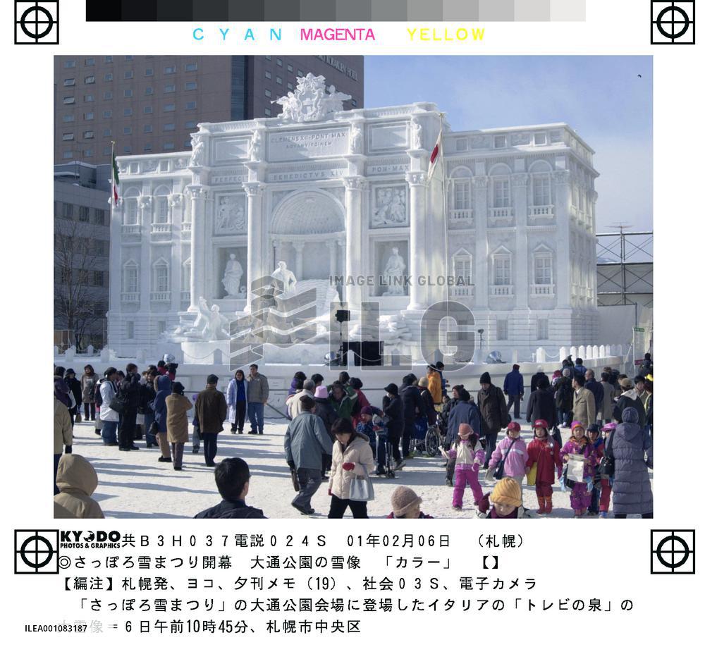 Sapporo Snow Festival opens
