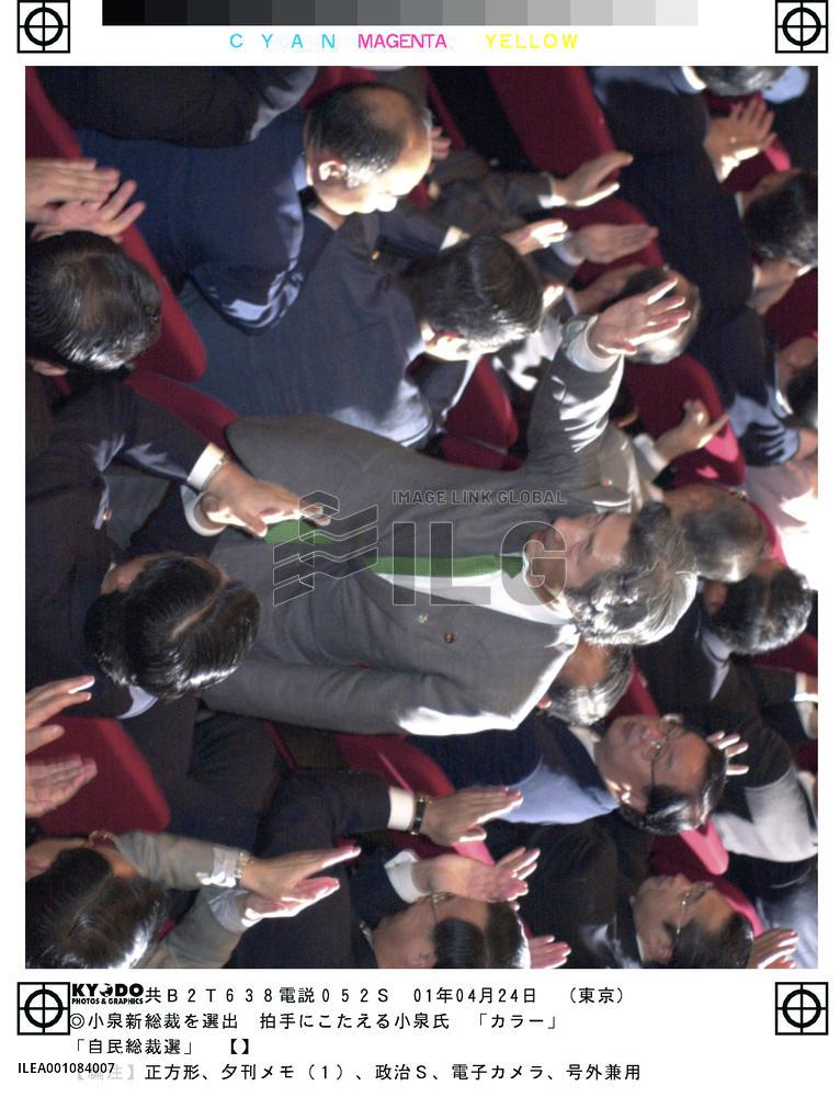 Koizumi wins LDP presidential election