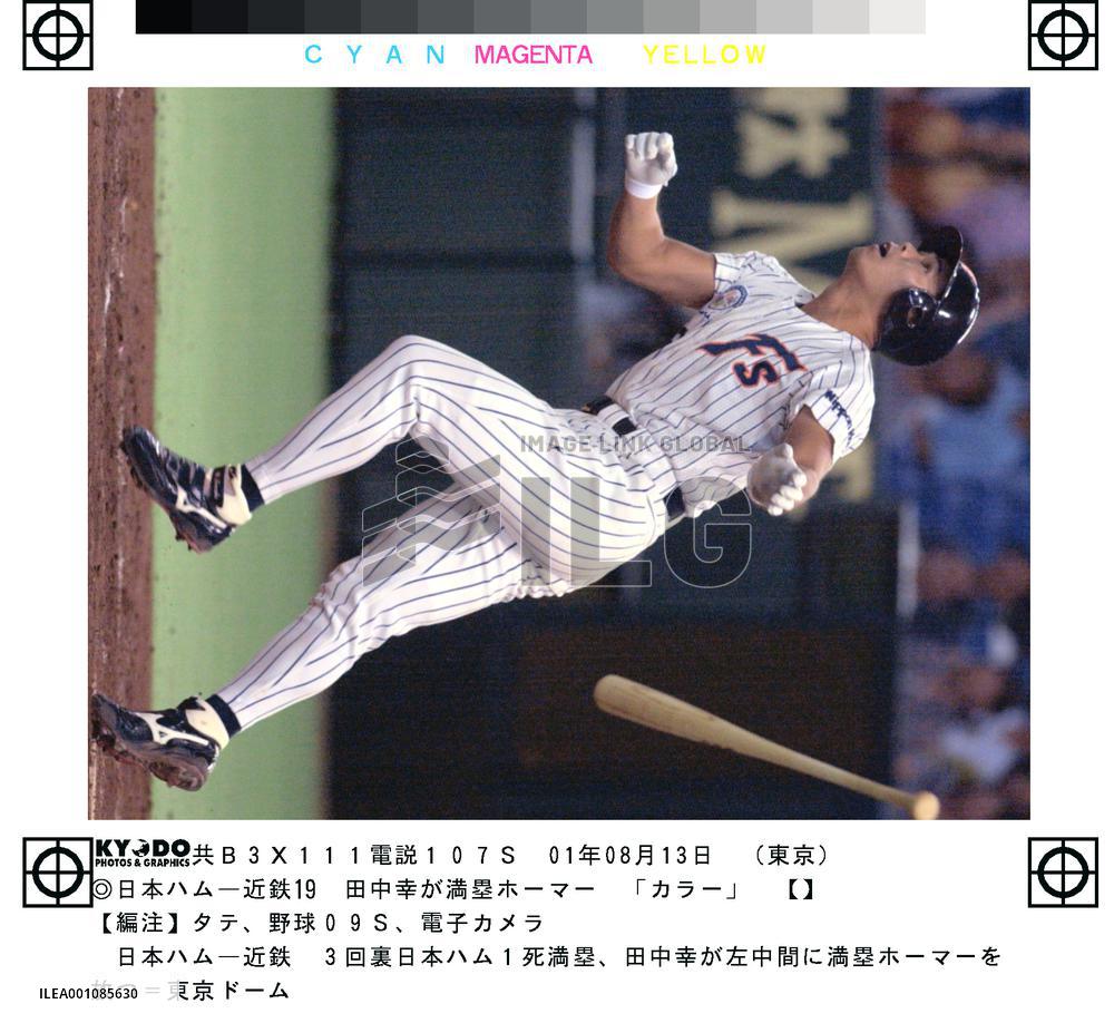 Fighters Tanaka hits grand slam against Buffaloes