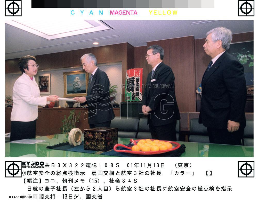 3 Japanese airlines urged to reexamine security measures