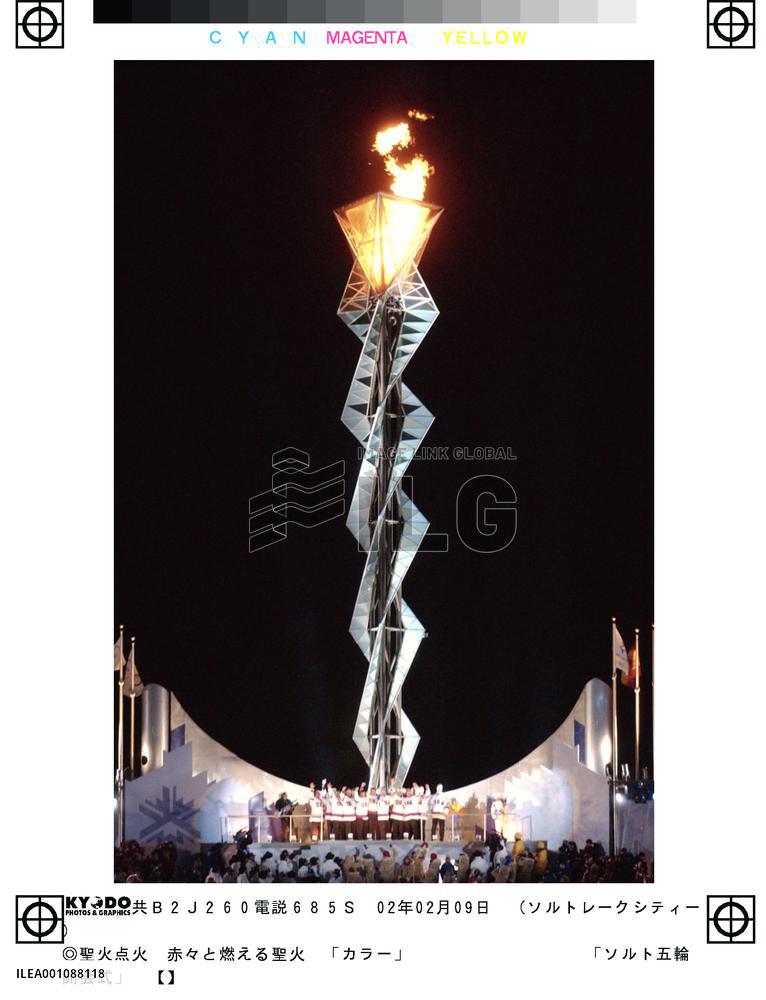 (4)Salt Lake Olympic Winter Games open