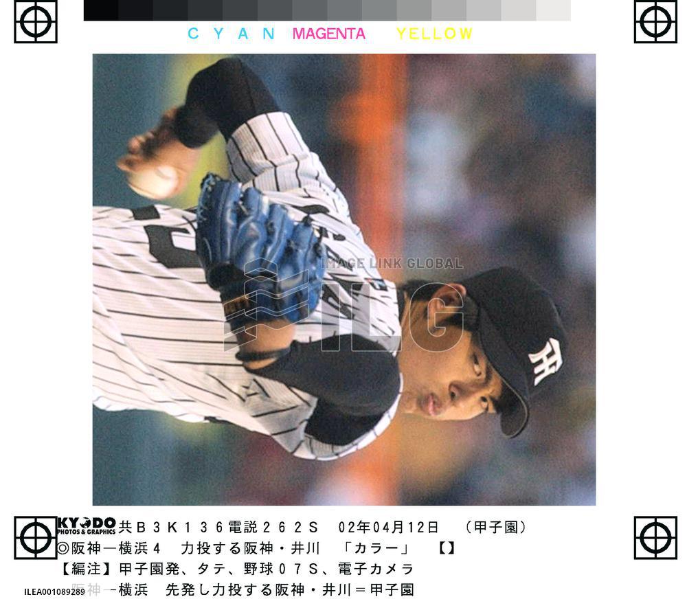 Tigers' Igawa pitches complete-game shutout against Baystars