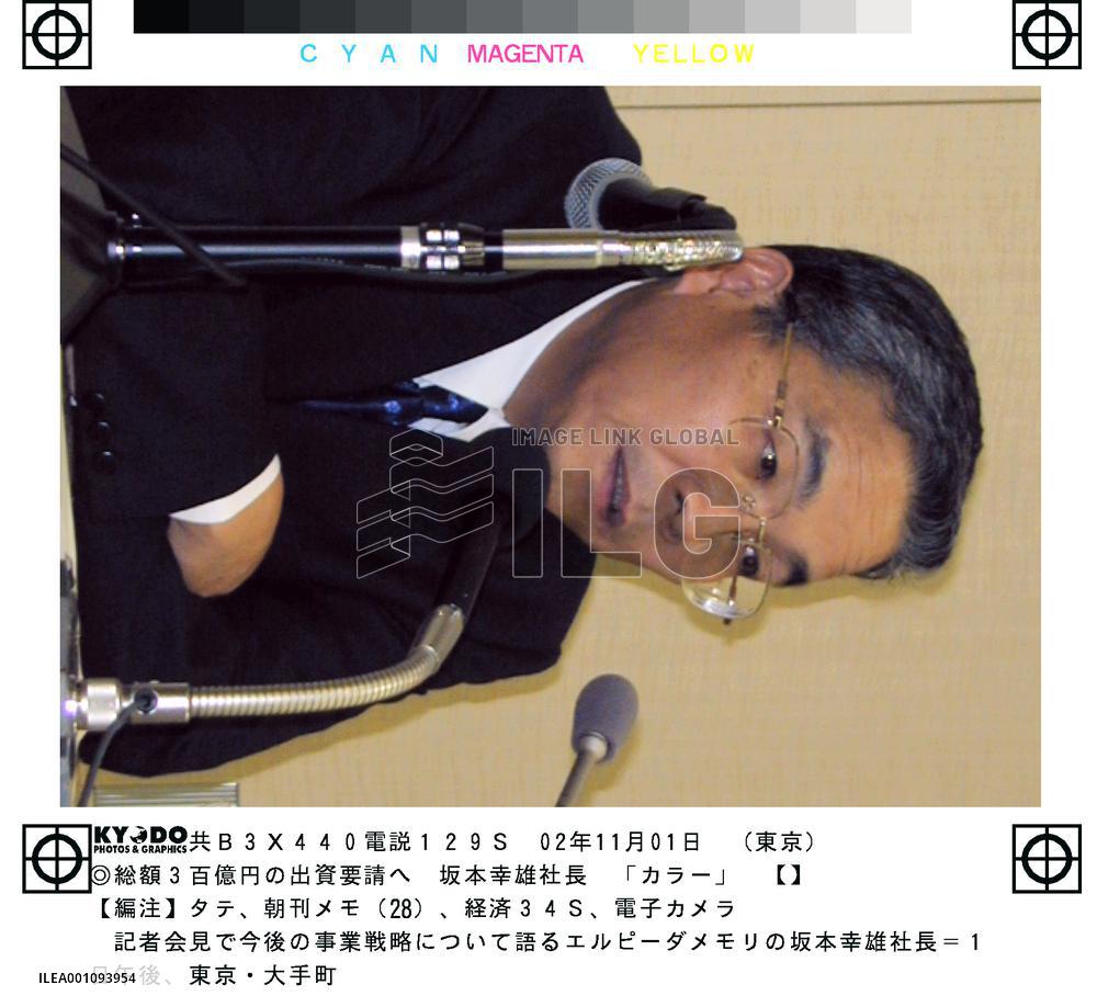 Elpida to seek 30 bil. yen in capital from 3 foreign firms