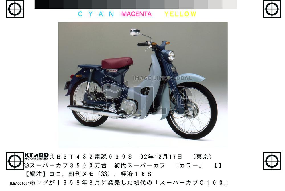 Honda's Super Cub output tops 35 mil. units since launch+