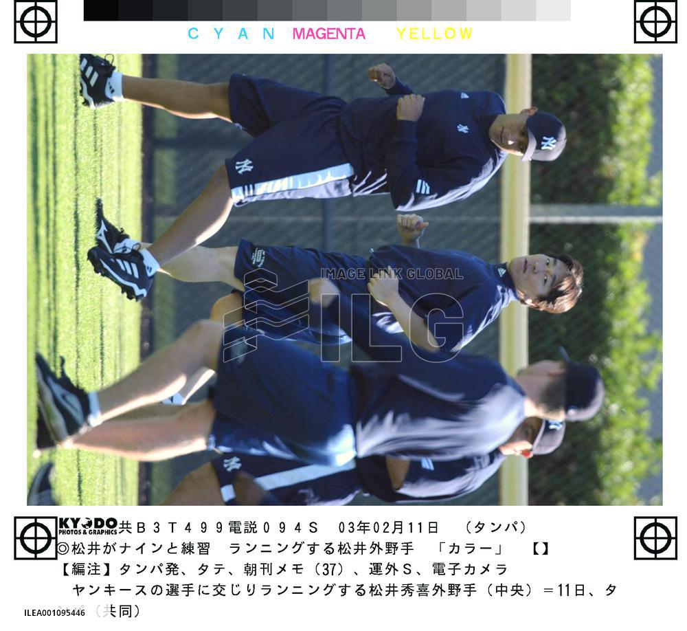 (1)Matsui begins workouts in Florida