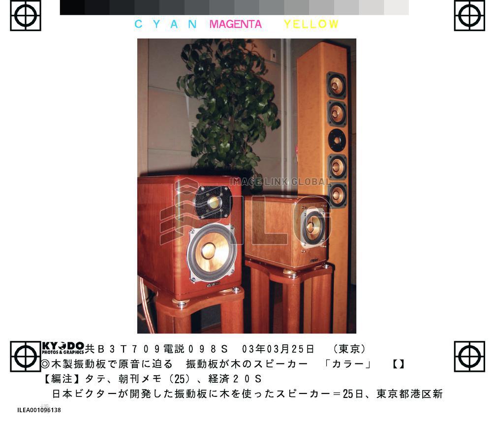 JVC devises tech for commercial output of wooden diaphragms