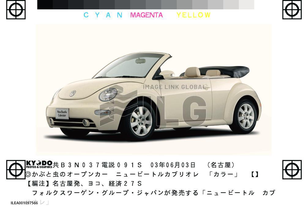 Volkswagen to release convertible model of New Beetle