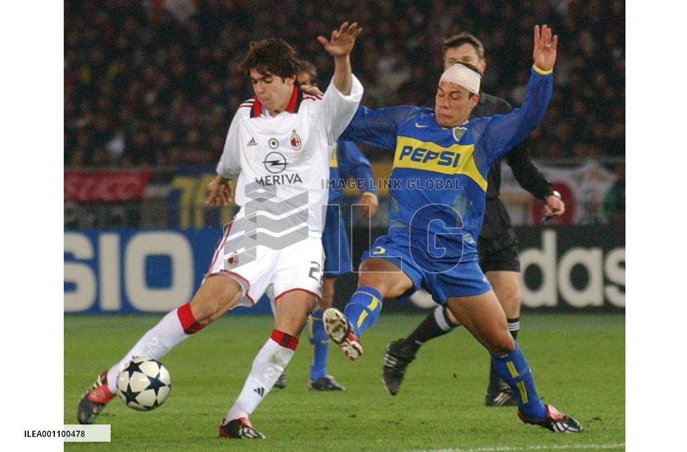 (6)AC Milan vs. Boca Juniors