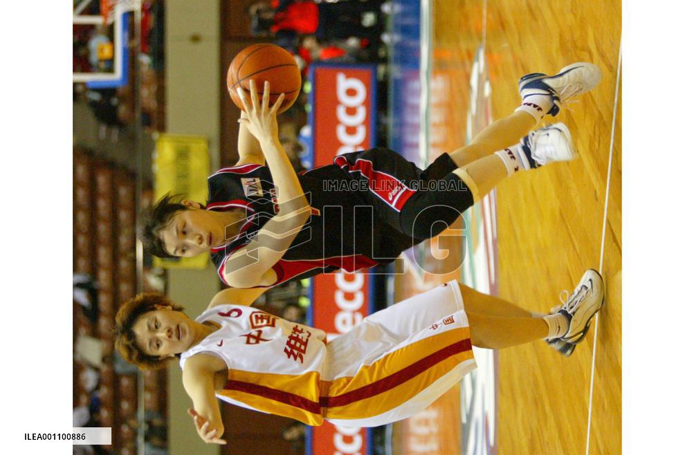 Japan defeated by China in women's basketball final