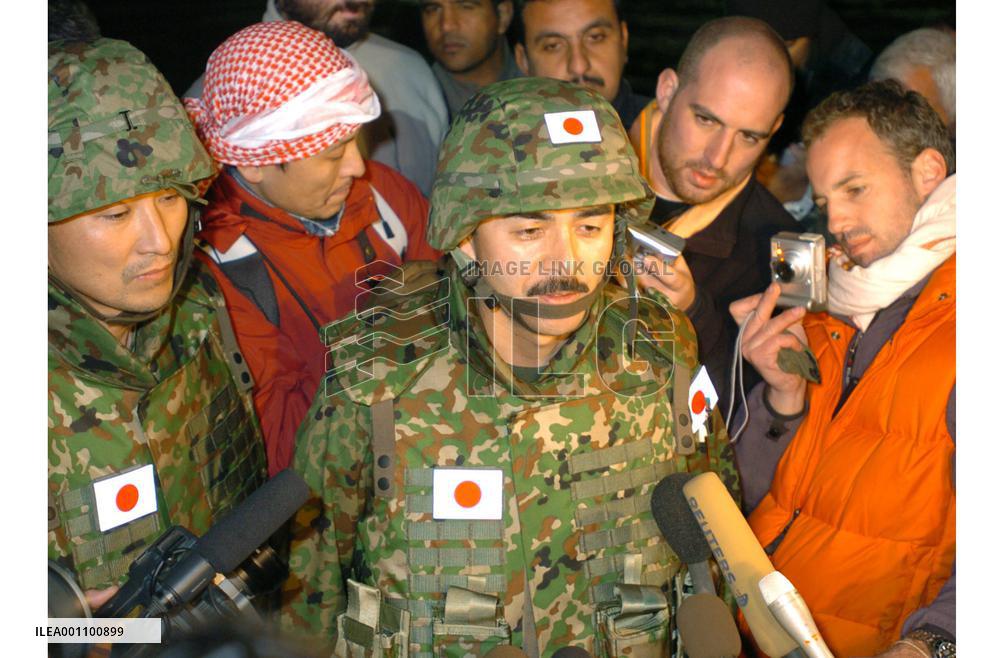 (4)Japan's ground troops arrive in Samawah