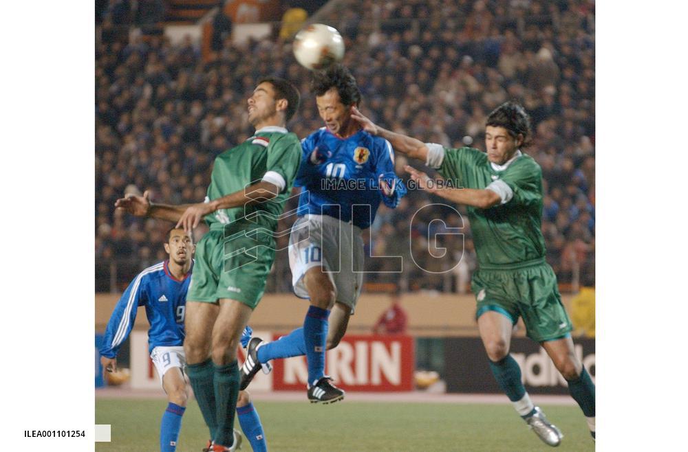 (2)Japan vs. Iraq friendly match
