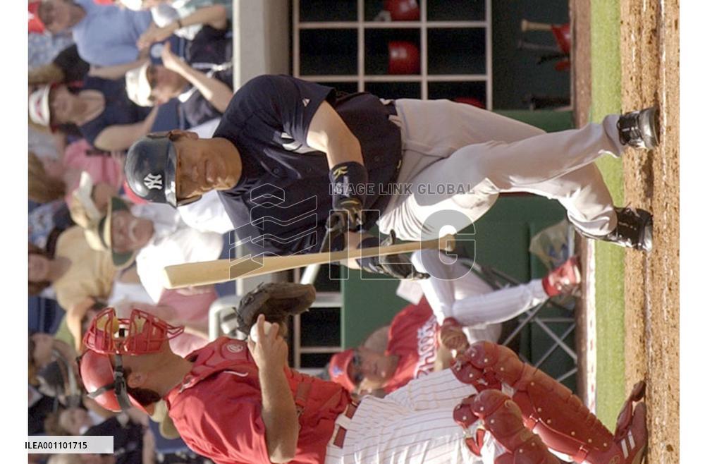 Matsui strikes out in match against Phillies