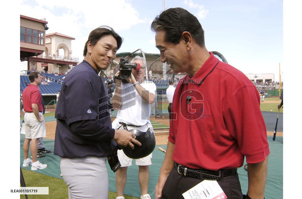 Hoshino encourages Matsui