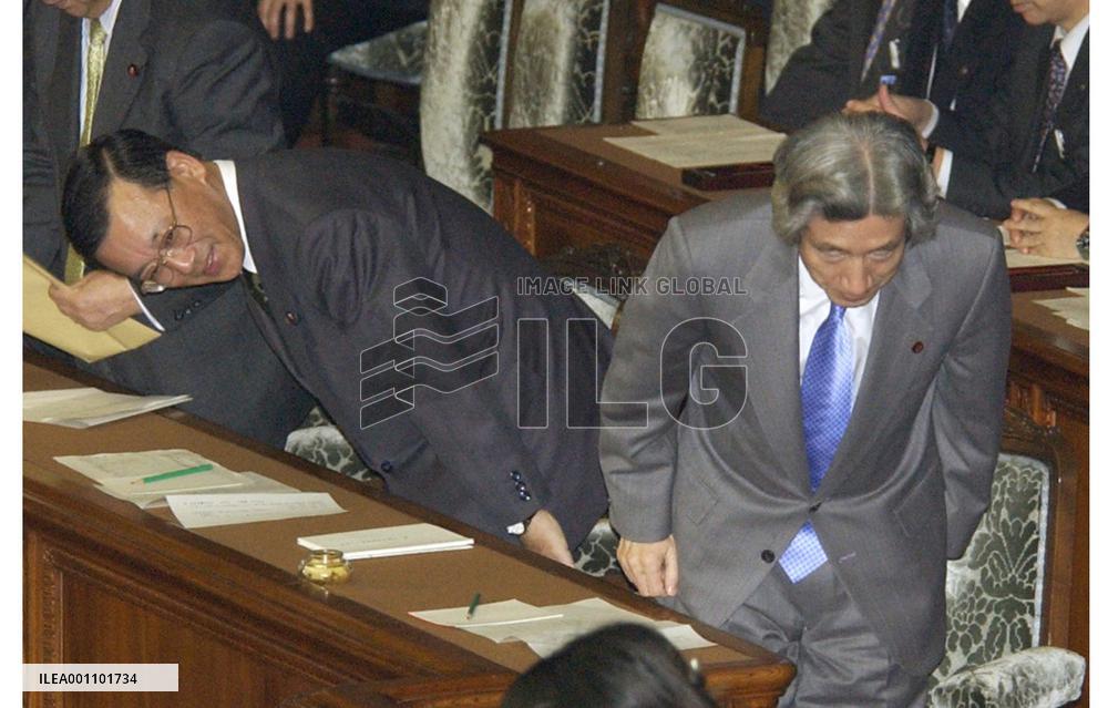 (1)FY 2004 budget approved by lower house