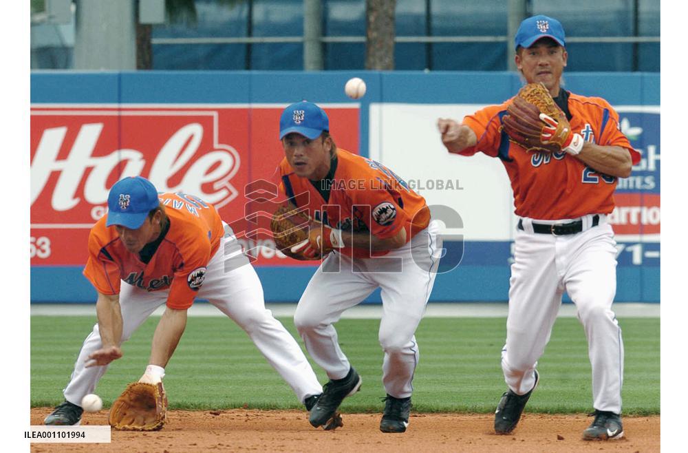 Mets' Matsui in game against Astros
