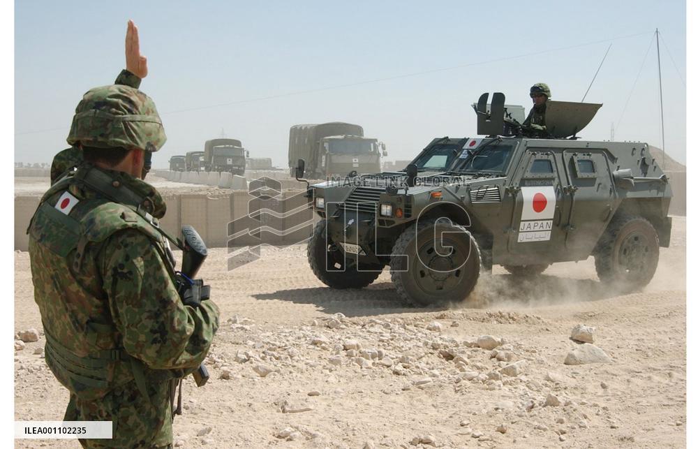 (2)Last GSDF contingent heads to Iraq