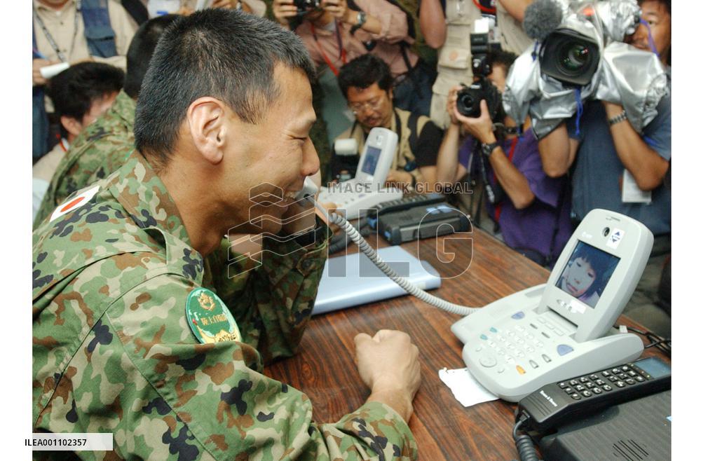 (2)Japanese GSDF troops in Samawah