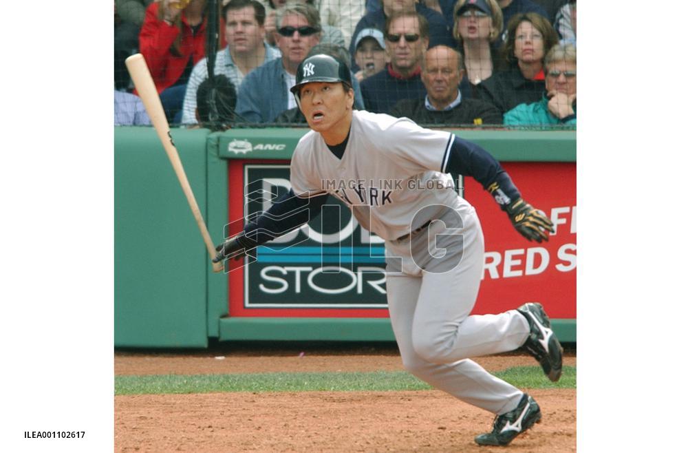 (2)Matsui marks 2 hits for first time in 5 games