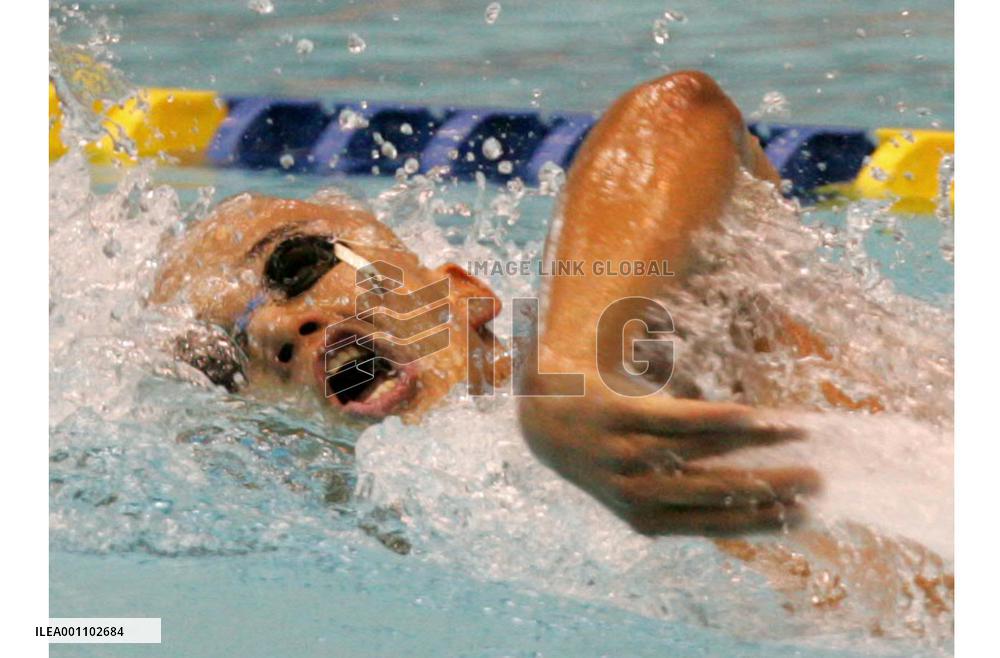 (1)Matsuda sets Japan record in 1,500 freestyle