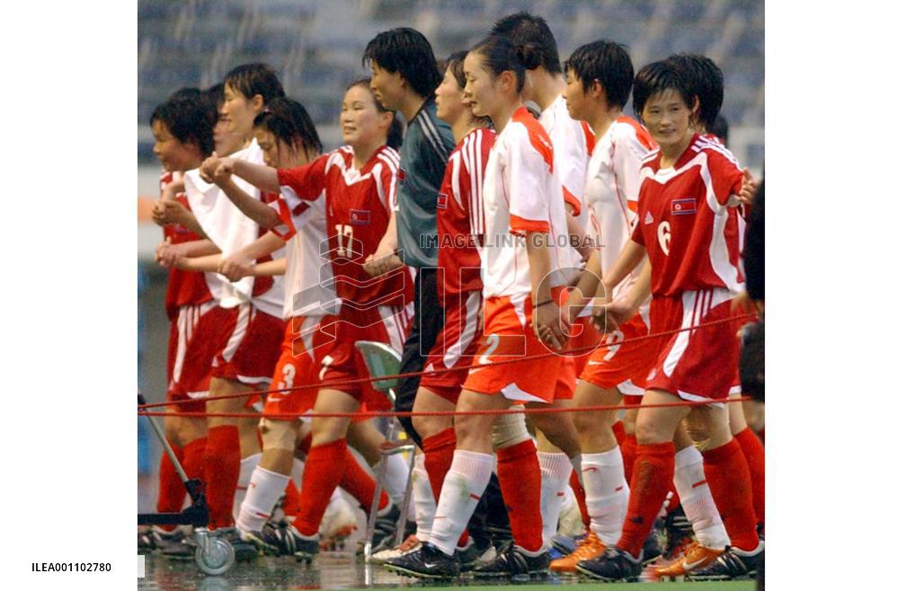 (2)N. Korea 3rd in women's Olympic tournament