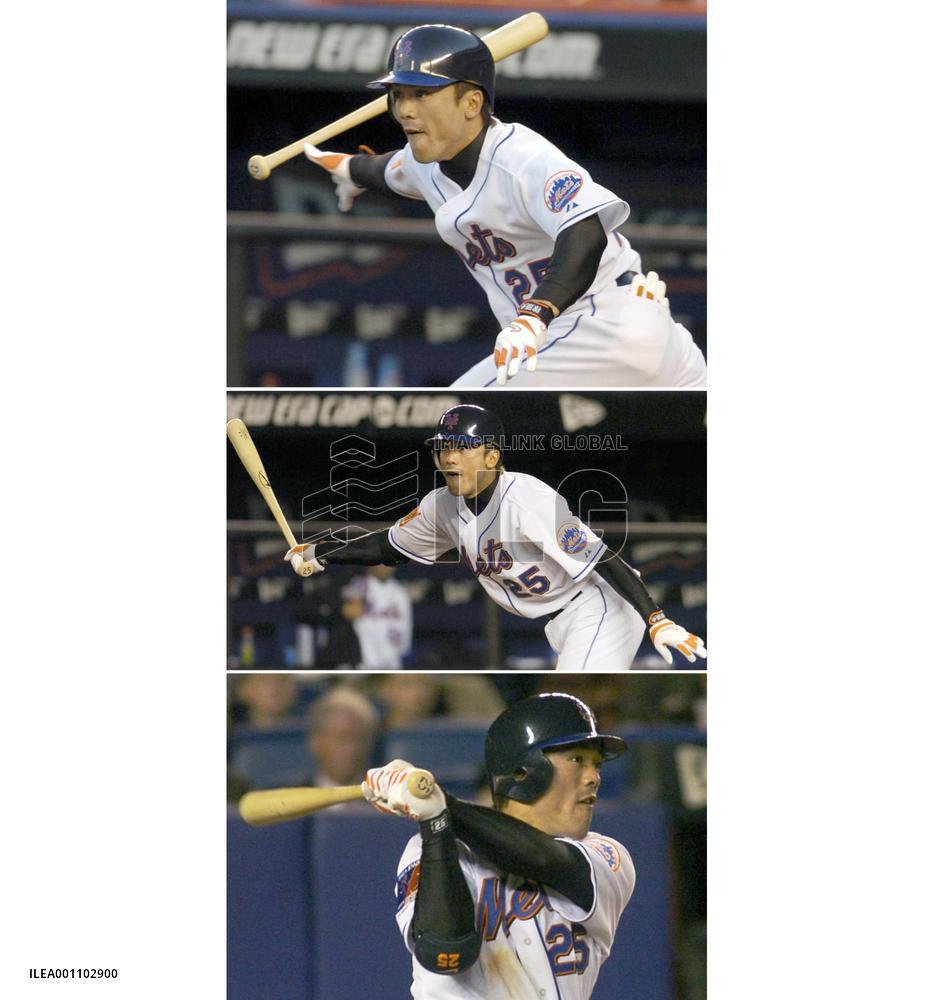 Kazuo goes 3-for-5