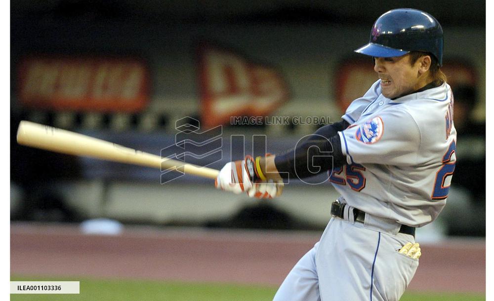 (1)Met's Matsui triples against Marlins