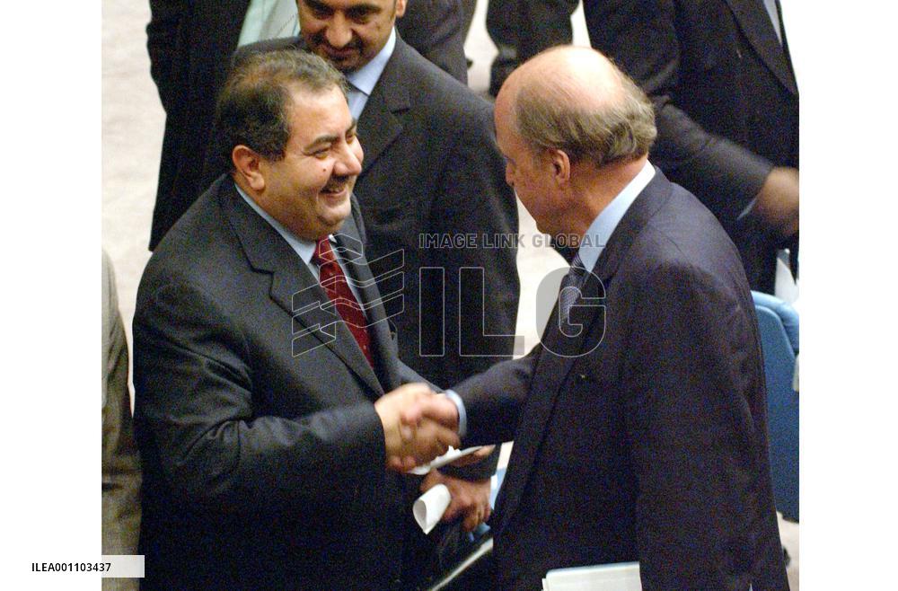 (2)New Iraqi foreign minister addresses U.N.