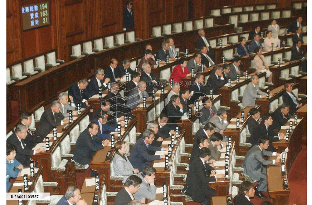 Japanese parliament enacts supplementary war bills