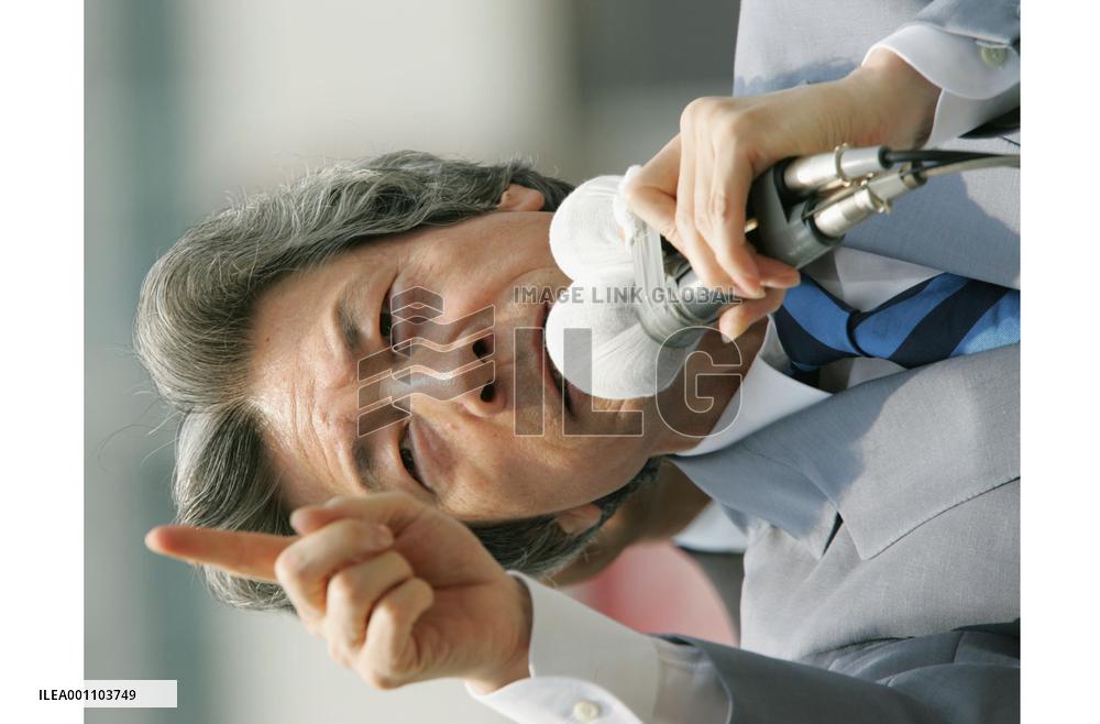 (6)Official Campaigning for upper house election starts