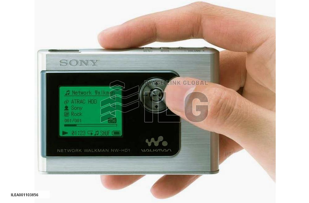Sony to release digital Walkman with built-in hard disk