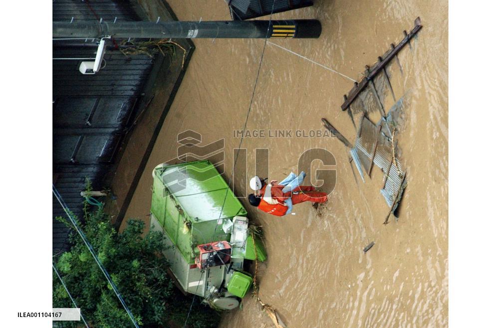 (3)Fukui Prefecture hit by heavy rain