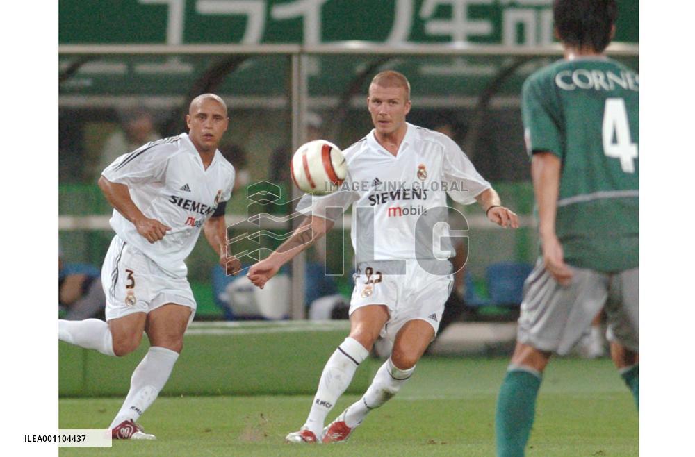 (7)Real Madrid vs Tokyo Verdy in Tokyo