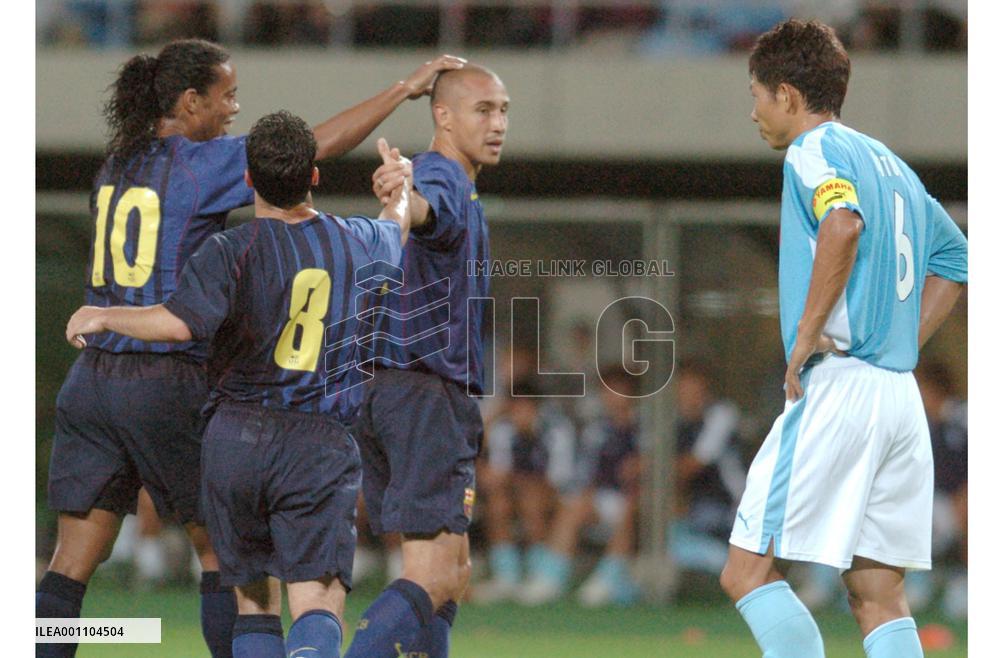 (2)Barcelona vs. Jubilo Iwata
