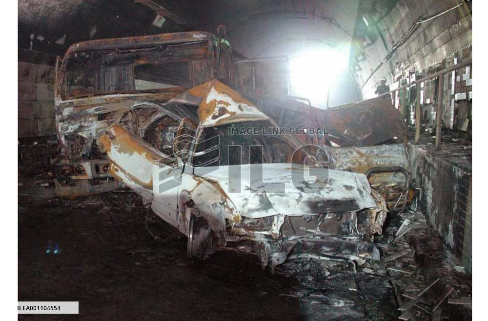5 feared killed, 22 injured in multiple collisions in tunnel