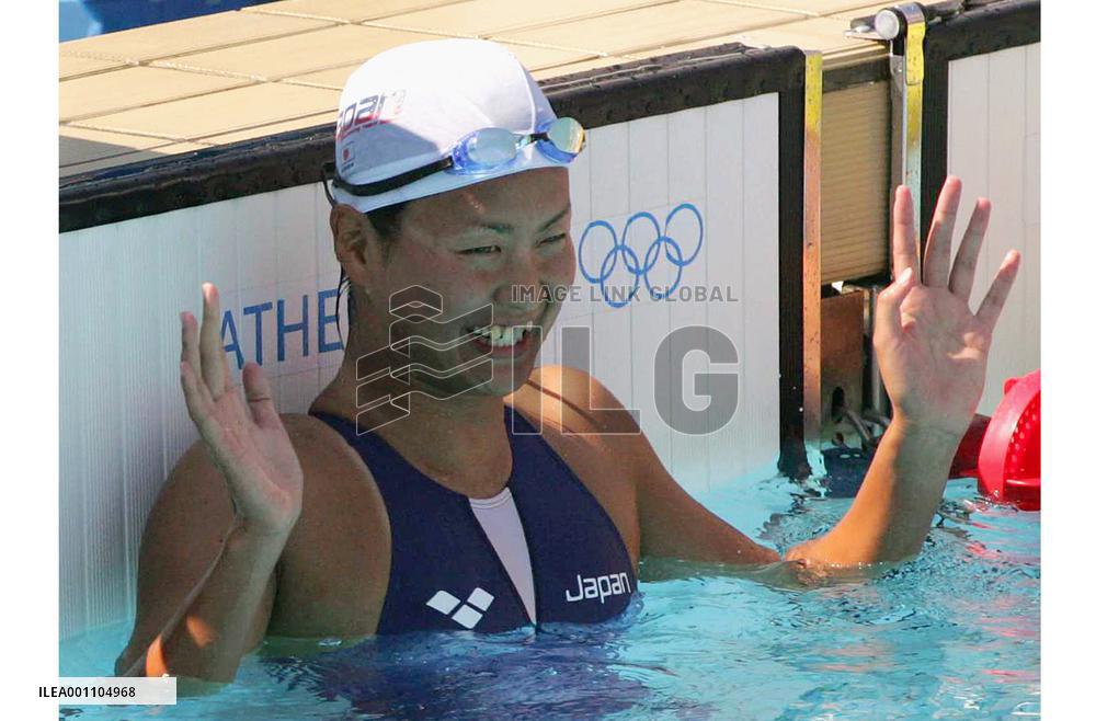 Shibata advances to 800m freestyle final