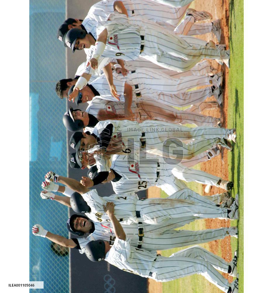 (3)Japan advances to semis in Olympic baseball