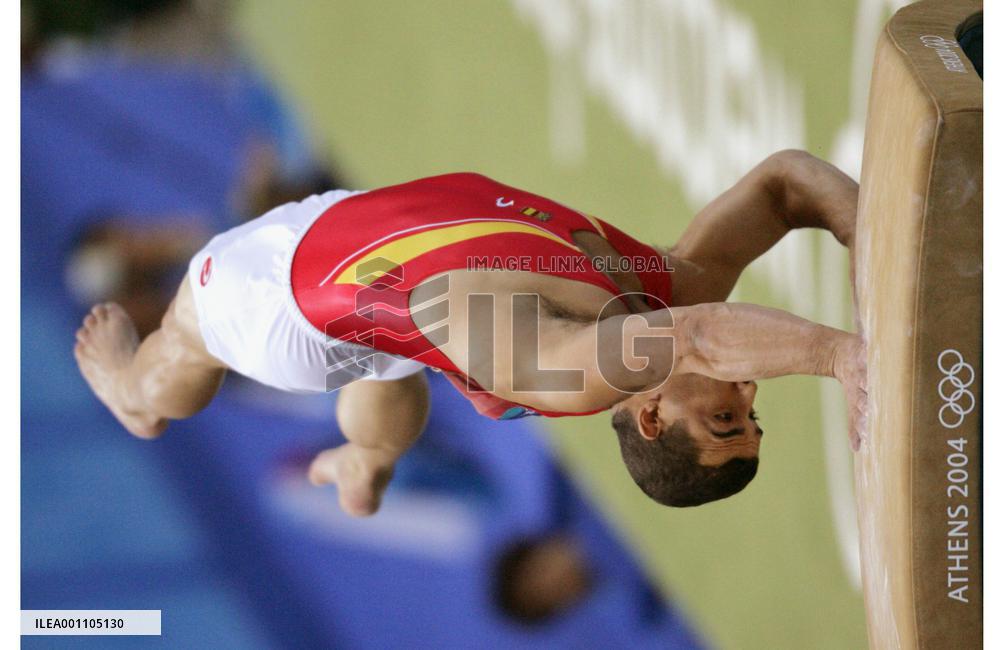 Spain's Deferr takes gold for men's vault
