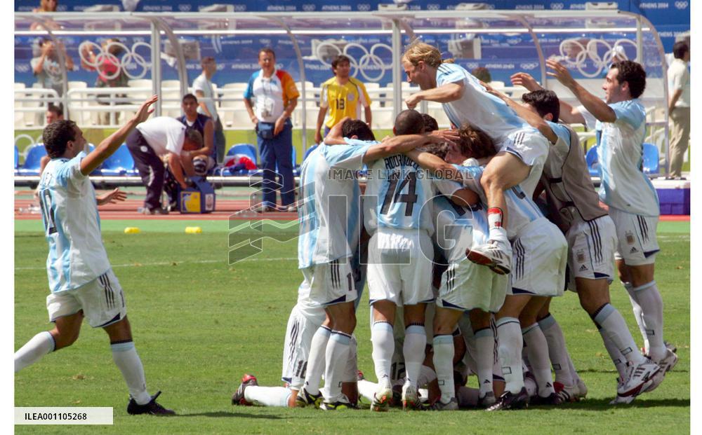 (7)Argentina vs. Paraguay in men's Olympic soccer final