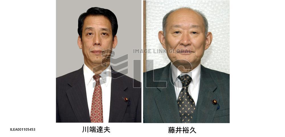 Kawabata to take DPJ No. 2 post, Fujii to be acting president