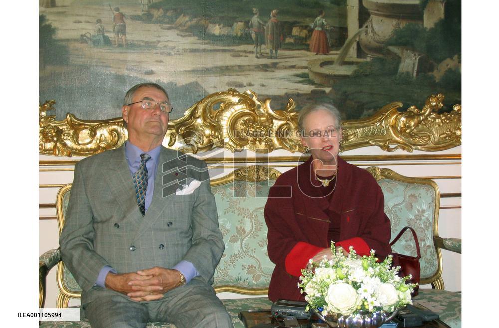 Danish queen looking forward to seeing Japanese emperor, empress