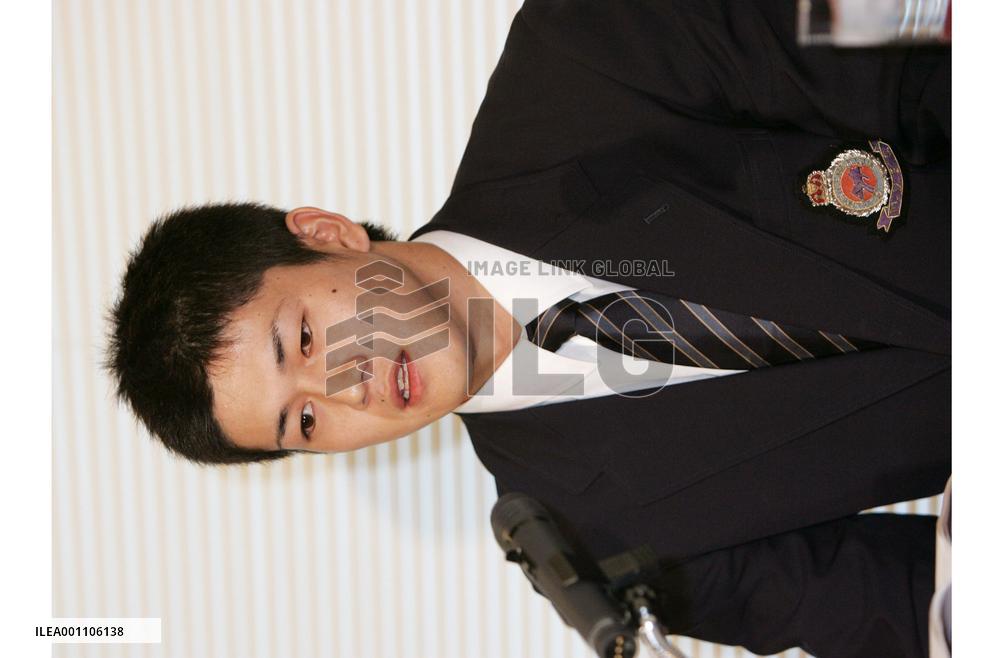 (2)Amateur prospect Ichiba apologizes for scouting scandal
