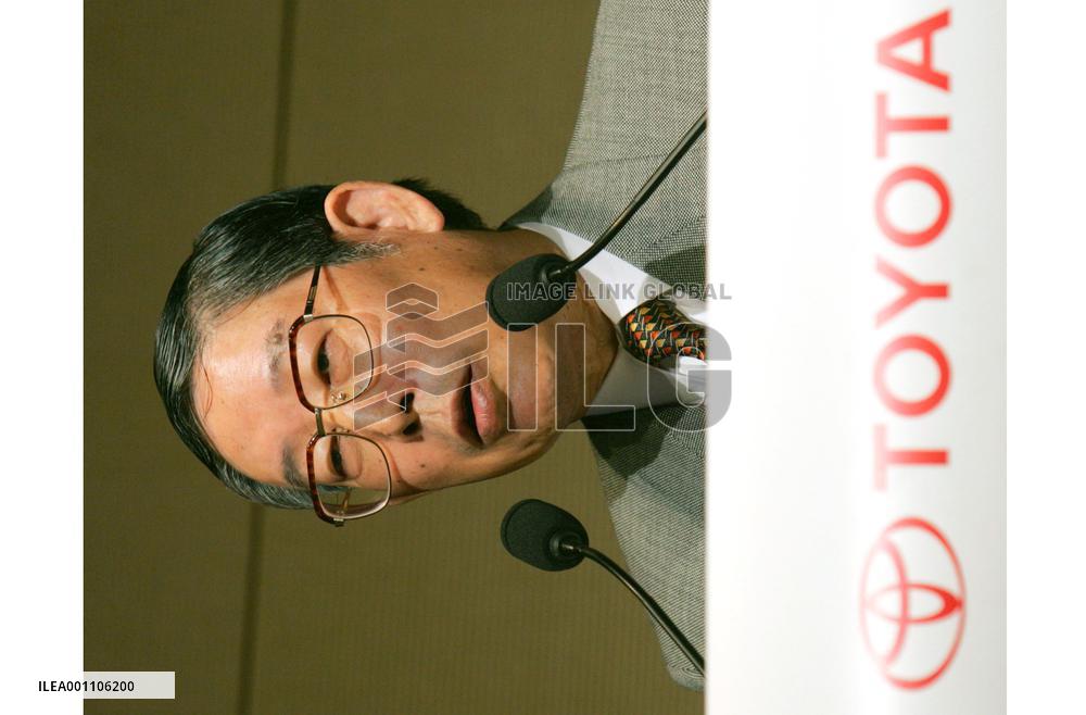 Toyota reports record sales, profits in 1st half