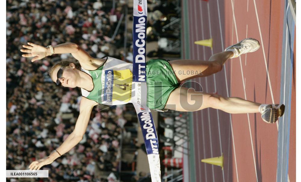 (1)Italy's Genovese wins Tokyo Marathon