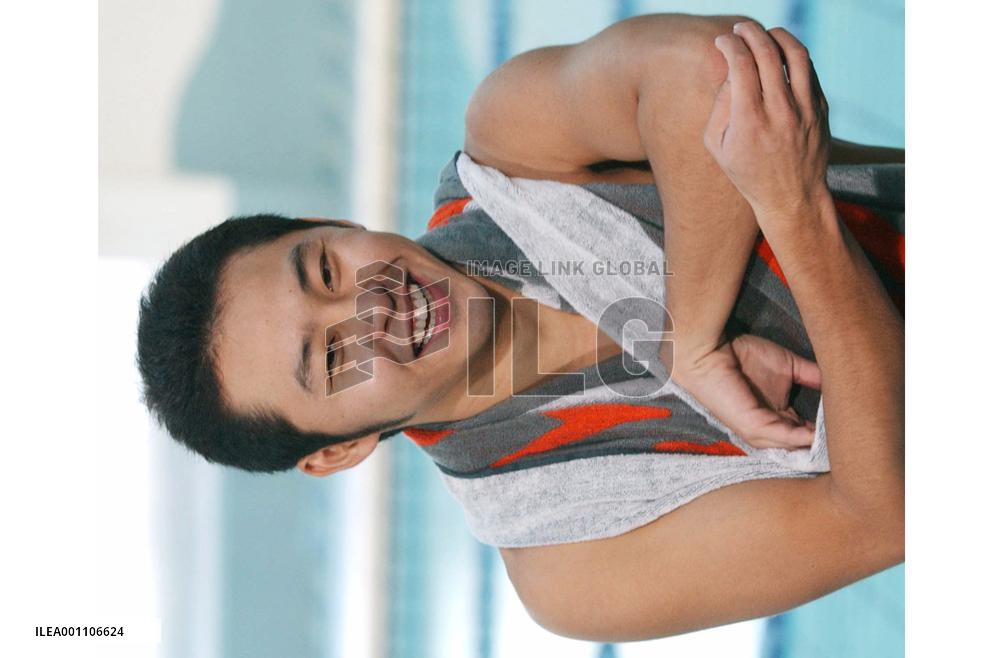 Kitajima resumes training, sets sights on world records